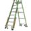 Little Giant Fibreglass 2.26m Green 8 Step Podium Steps