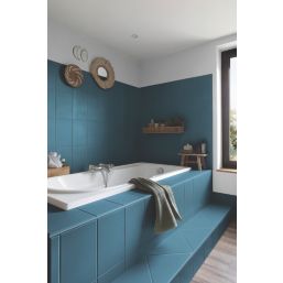 V33 750ml Lagoon Blue Satin Tile Paint