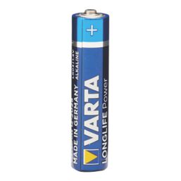 Varta Longlife Power AAA 1.5V Alkaline Batteries 12 Pack