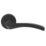 Carlisle Brass Sines Door Handle Pair Matt Black