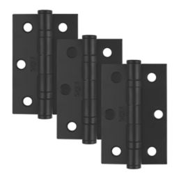 Carlisle Brass Sines Door Handle Pair Matt Black