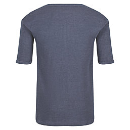 Regatta Professional Short Sleeve Base Layer Thermal T-Shirt Denim Blue X Large 43 1/2" Chest