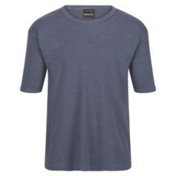 Regatta Professional Short Sleeve Base Layer Thermal T-Shirt Denim Blue X Large 43.5" Chest