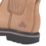 Amblers AS232 Size 10  Tan Waterproof Steel Toe Cap Safety Dealer Boots