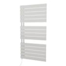 Ximax 1195mm x 600mm 2048BTU White Flat Electric Towel Radiator