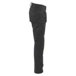 Blaklader  2 Way Stretch Trousers Black 40" W 33" L