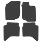 Car Mat Co. Toyota Hilux 2011 - 2016 Rubber Car Mats 4 Piece Set
