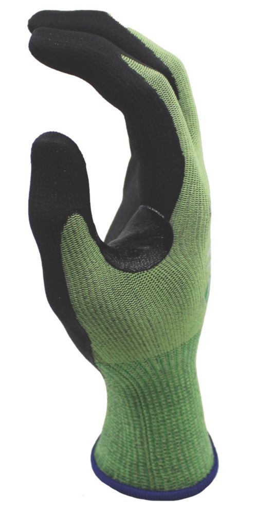 MCR Safety GREENKNIGHT Schnittschutz-Handschuhe Größe 9 – Touchscreen-kompatibel, EN388 4X42D