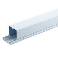 Tower uPVC White Maxi Trunking 50mm x 50mm x 2m 4 Pack