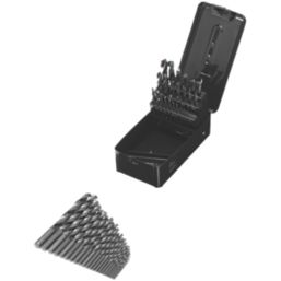 Straight Shank Metal Drill Bit Set 25 Pieces