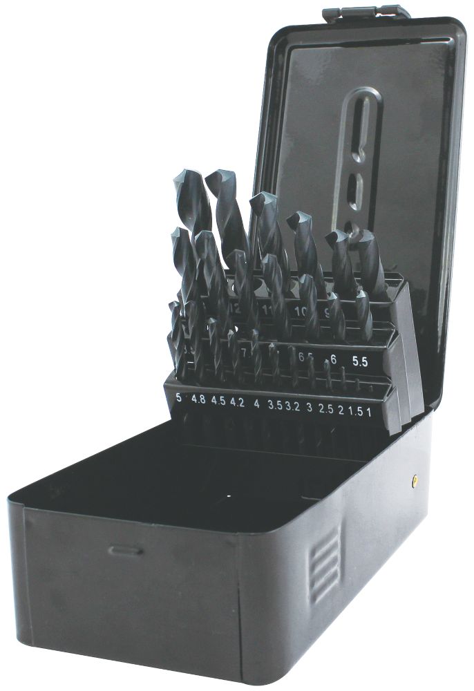 Screwfix hss drill bit set sale