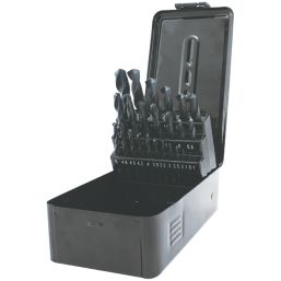 Erbauer straight shank hss drill bits 25 outlet piece set