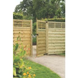 Forest Kyoto Gate 900mm x 1800mm Natural Timber