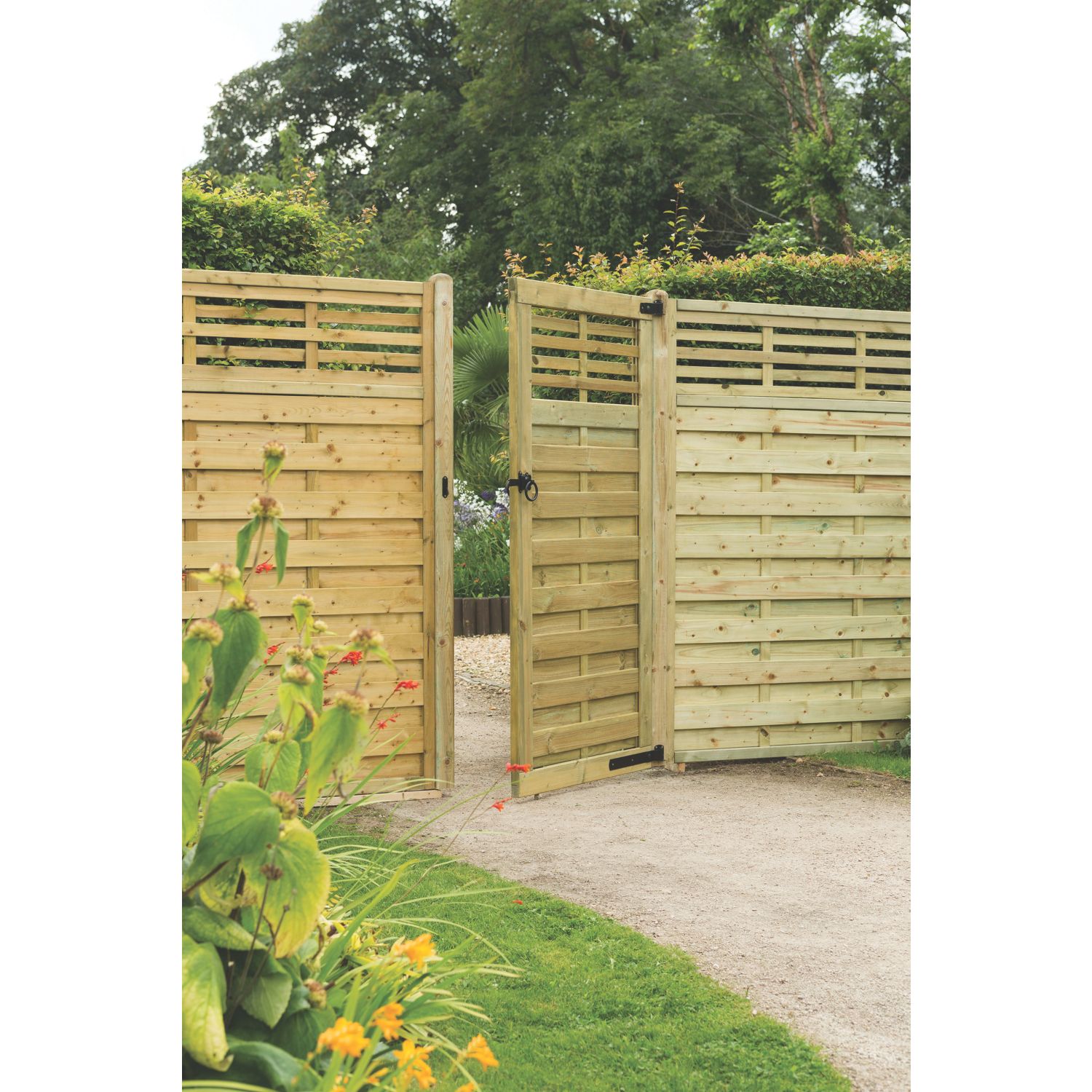 Forest Kyoto Gate 900mm x 1800mm Natural Timber (8176K)