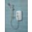 Triton T80 Easi-Fit+  White/Chrome 8.5kW Thermostatic Electric Shower