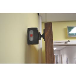 Agrippa Wireless Sound-Activated Magnetic Fire Door Holder Black