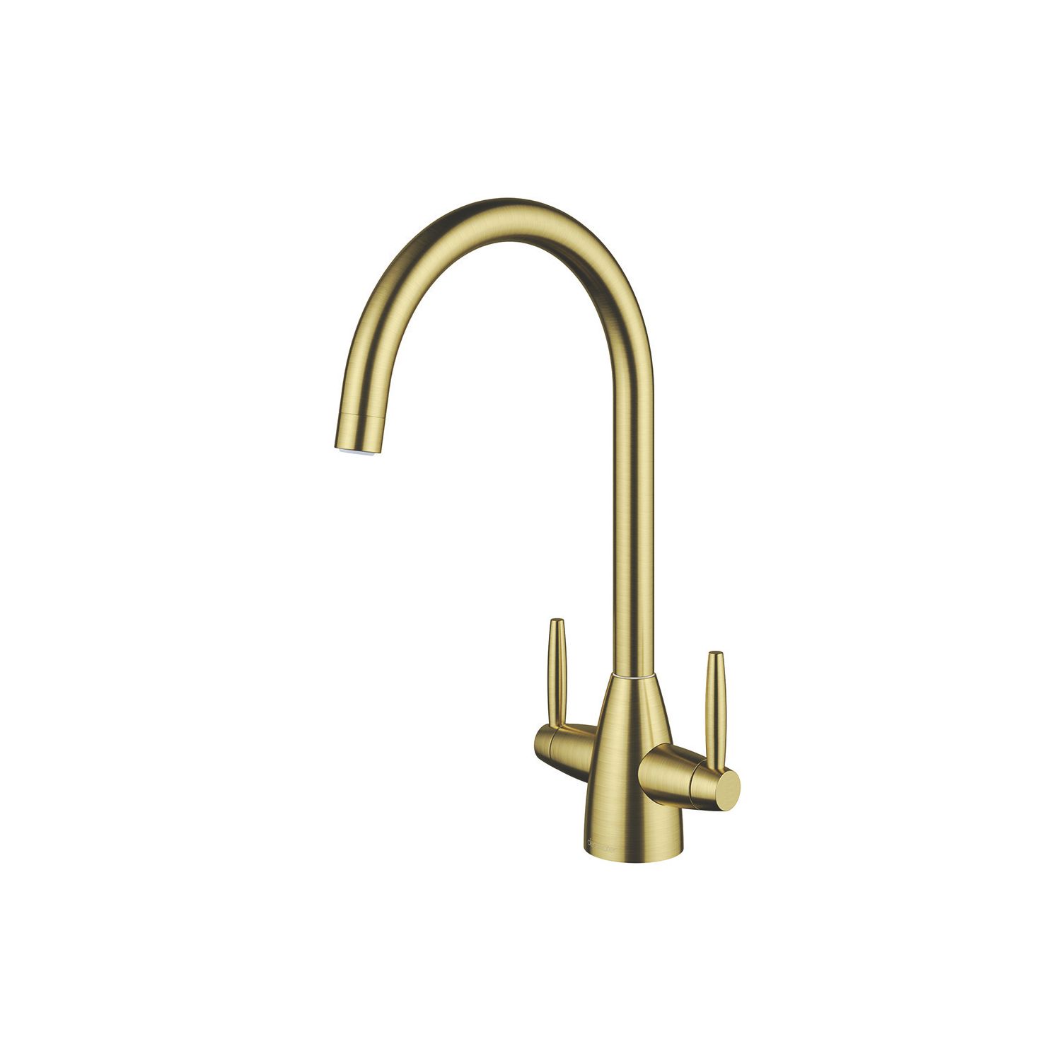 Clearwater Tutti Monobloc Mixer Tap Brushed Brass PVD (817FJ)