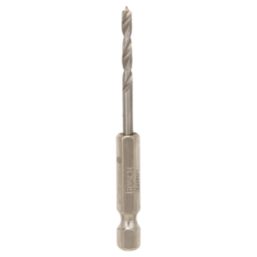 Bosch Brad Point Wood Drill Bit with Hex Shank 3mm x 33mm