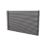 Ximax Aurora 600mm x 1000mm 2870BTU Anthracite Horizontal Designer Radiator