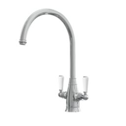 ETAL Oswald Dual Lever Kitchen Mixer Chrome