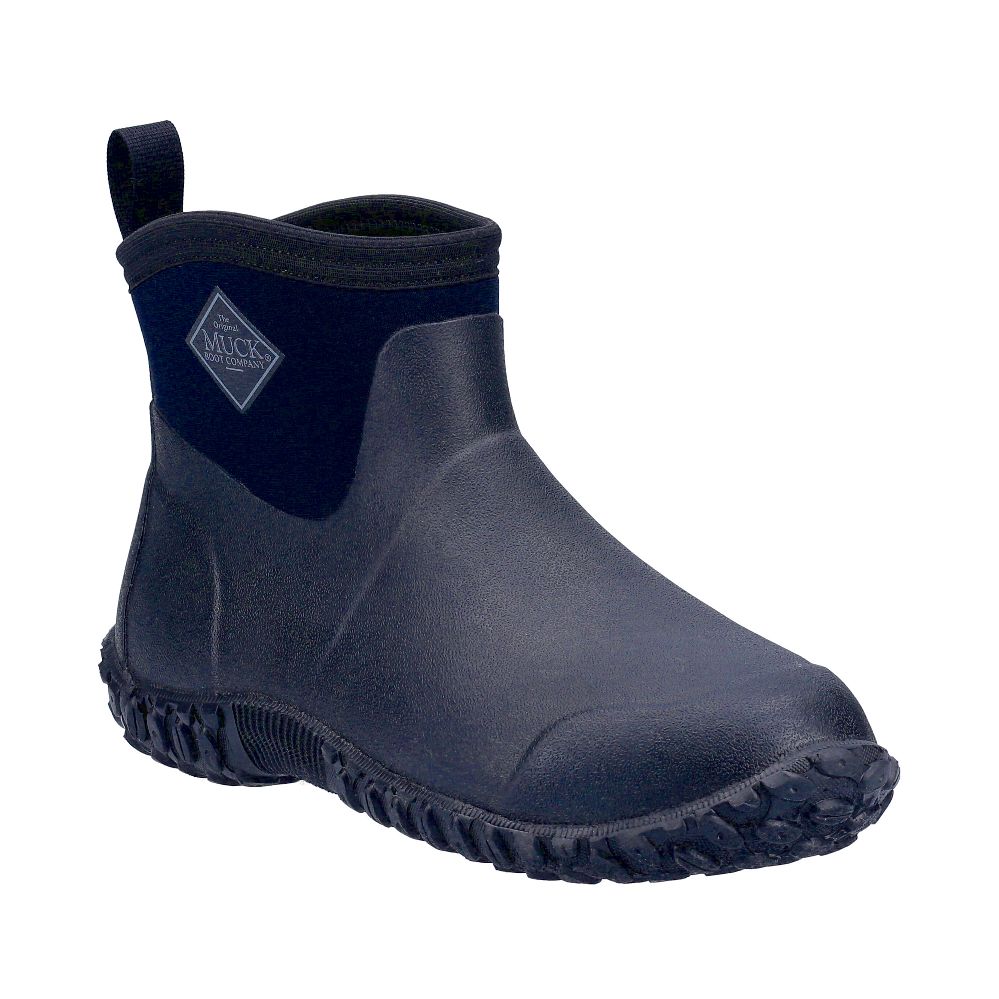 Muck Boots Muckster II Ankle Metal Free Non Safety Wellies Black Size 7 ...