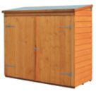 Rowlinson Shiplap 6' x 2' 6" (Nominal) Pent Timber Bike Store