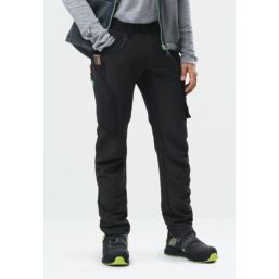 Snickers 6873 Flexiwork Stretch Trousers Black 33" W 32" L