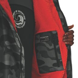 Regatta   Adult Changing Robe Grey/ Black Camo Small / Medium 35-44" Chest