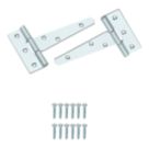 Smith & Locke Zinc-Plated Tee Hinges 102mm 2 Pack