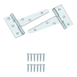 Smith & Locke Zinc-Plated Tee Hinges 102mm 2 Pack