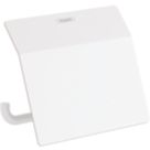 Hansgrohe AddStoris Toilet Roll Holder with Cover Matt White