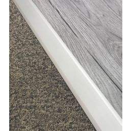 Unika Silver 2-in-1 Multi-Height Aluminium Floor Profile 900mm