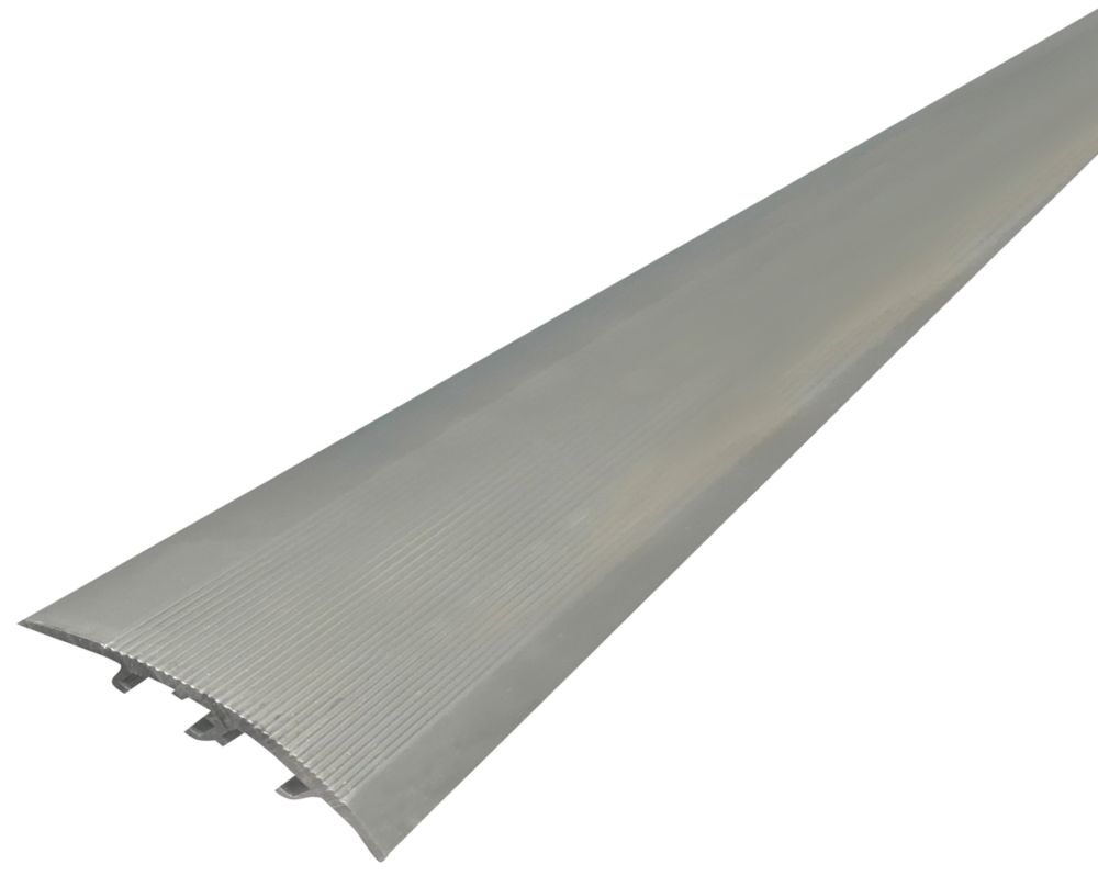 Unika Silver 2-in-1 Multi-Height Aluminium Floor Profile 900mm