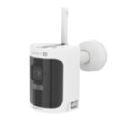 Swann AllSecure4K SWNVW-AS4KCAM Rechargeable Battery-Operated White Wireless 4K Indoor & Outdoor Rectangular Add-On CCTV Camera