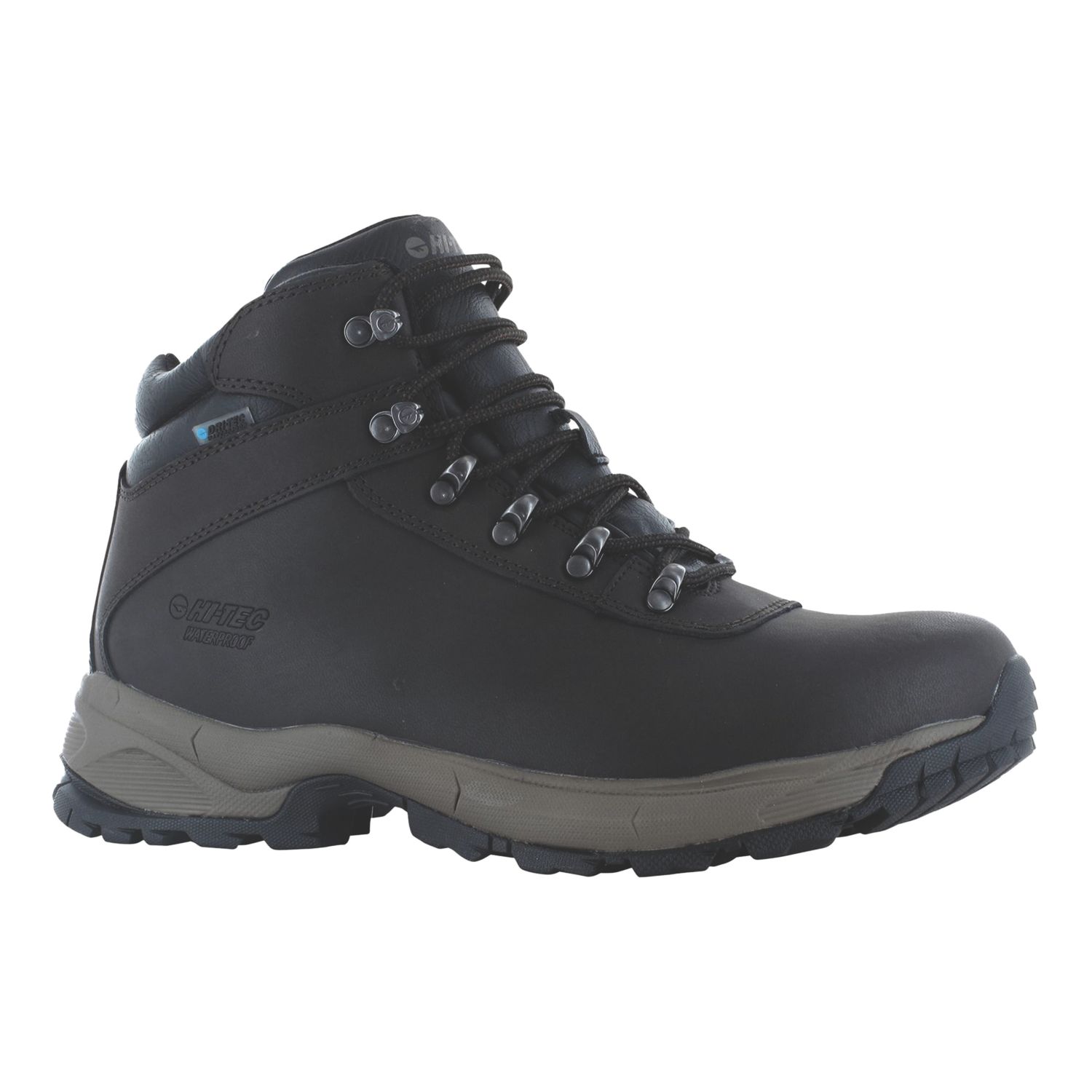 Hi-Tec Eurotrek Lite Size 6 Dark Brown Waterproof Non Safety Work Boots (817XE)