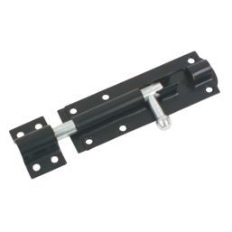 Tower Gate Bolt Black 102mm