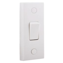 British General 900 Series 10AX 1-Gang 2-Way Light Switch  White