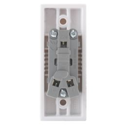 British General 900 Series 10AX 1-Gang 2-Way Light Switch  White