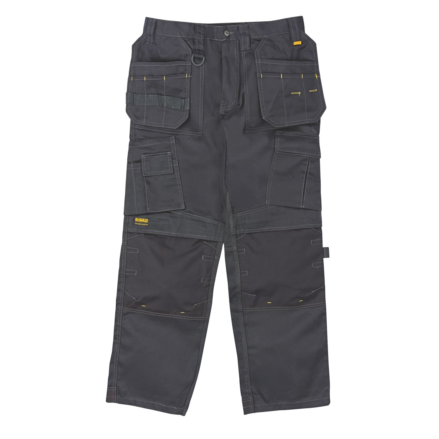 DEWALT Pro Tradesman Trousers Black 30" W 33" L (8186T)