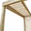 Forest Dining 10' x 8' (Nominal) Flat Timber Pergola