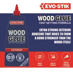 Evo-Stik Wood Adhesive Exterior 1Ltr