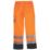 Pro RTX High Visibilty  Cargo Trousers Orange 40" W 31" L