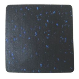 Mottez  Black Square Shock Absorbing Pads 12mm x 100mm x 100mm 4 Pack