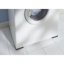 Mottez  Black Square Shock Absorbing Pads 12mm x 100mm x 100mm 4 Pack