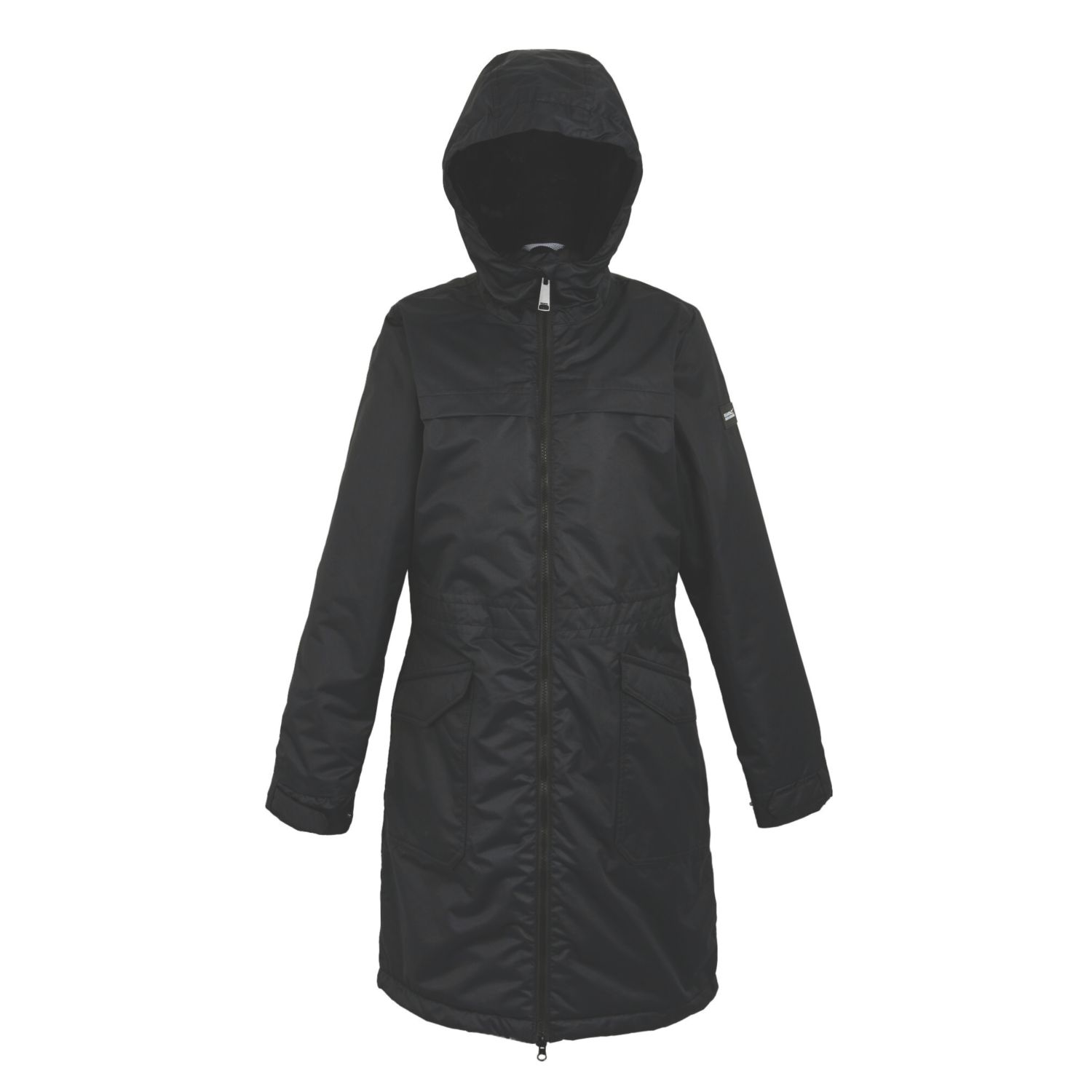 Regatta Romine II Waterproof & Breathable Womens Jacket Black Size 10 (818AT)