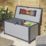 Rowlinson Airevale 342Ltr 4' x 2' (Nominal) Plastic Garden Storage Box Light Grey