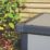 Rowlinson Airevale 342Ltr 4' x 2' (Nominal) Plastic Garden Storage Box Light Grey