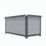 Rowlinson Airevale 342Ltr 4' x 2' (Nominal) Plastic Garden Storage Box Light Grey