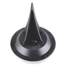 LAP Gavy Outdoor LED Solar-Powered Spike Lights Black & Stainless Steel 3lm 6 Pack