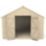 Forest  10' x 14' 6" (Nominal) Apex Overlap Timber Shed with Assembly
